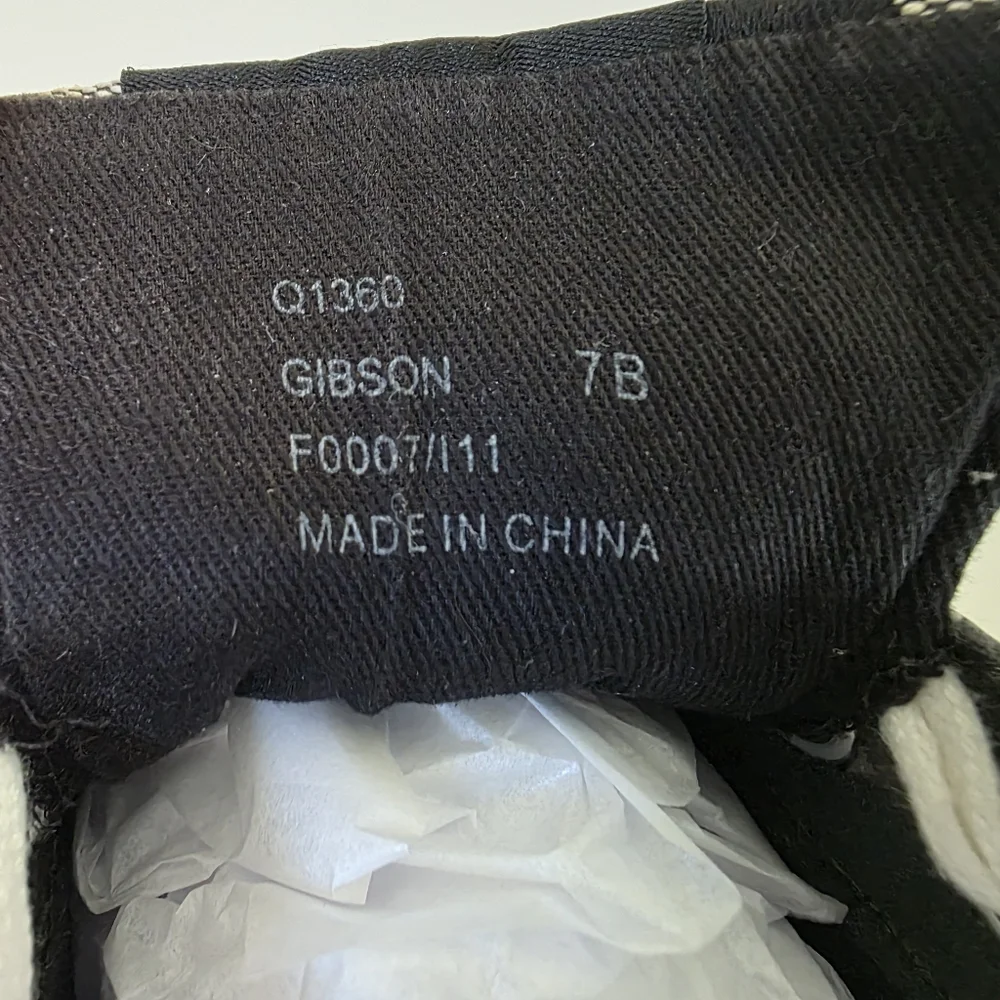 Coach Gibson Sneakers SZ 7B Signature Canvas Black White Lace Up Low Top Y2K - Picture 9 of 13